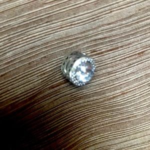 COPY - Pandora Radiant Heart clip/charm clear cz